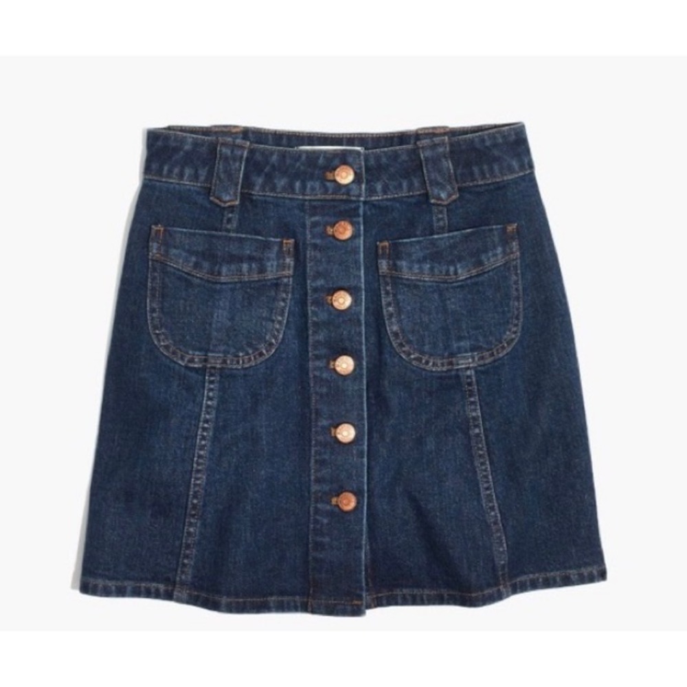 Madewell Jean Skirt